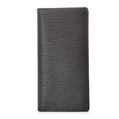 Louis Vuitton Epi Brazza Wallet Black 1 of 6