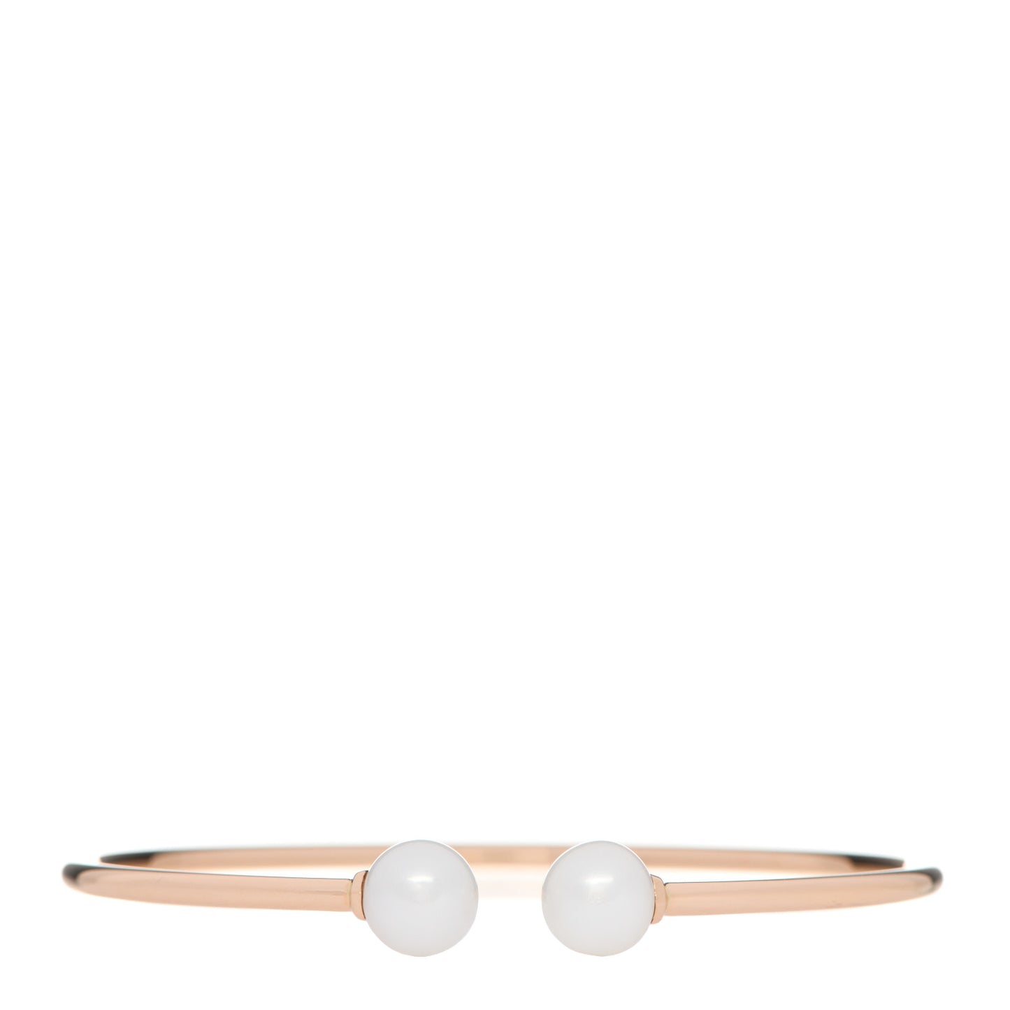 18K Rose Gold Pearl 8mm HardWear Ball Wire Bracelet