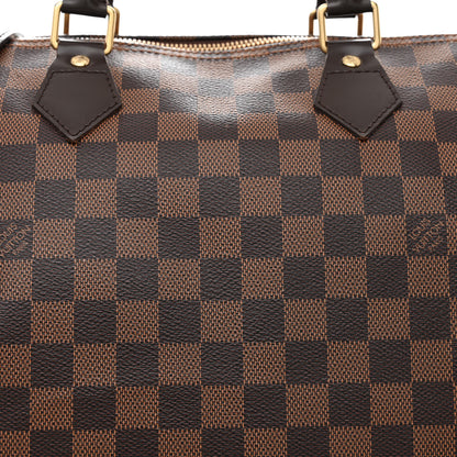 Louis Vuitton Damier Ebene Speedy Bandouliere 35 9 of 11