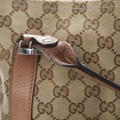 Gucci Monogram Old Libeccio Medium Miss GG Top Handle Bag Beige Ebony Light Brown 14 of 18