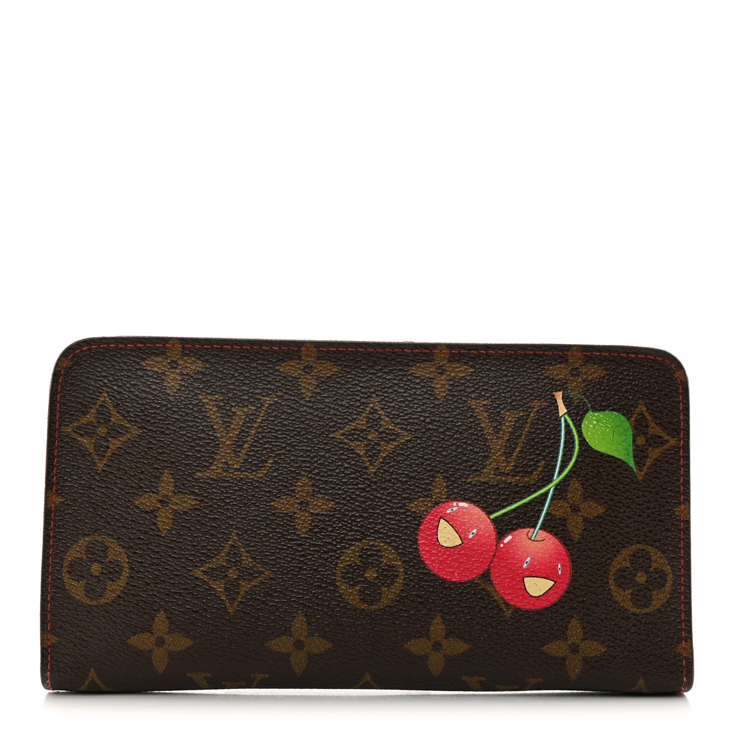 Louis Vuitton Monogram Cerises Zippy Wallet 1 of 8