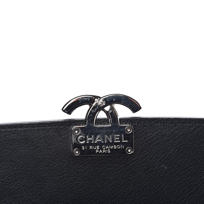 Chanel Grained Calfskin Quilted Small CC Box Flap Black 12 of 14