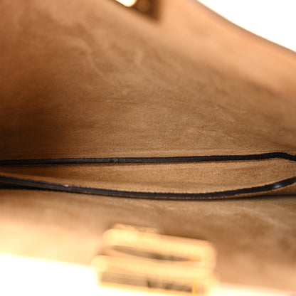 Fendi Vitello Small Soft Peekaboo Satchel Crosta Camelia 5 of 9