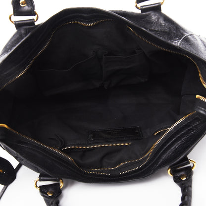 Balenciaga Agneau Classic Gold Hardware City Black 5 of 9