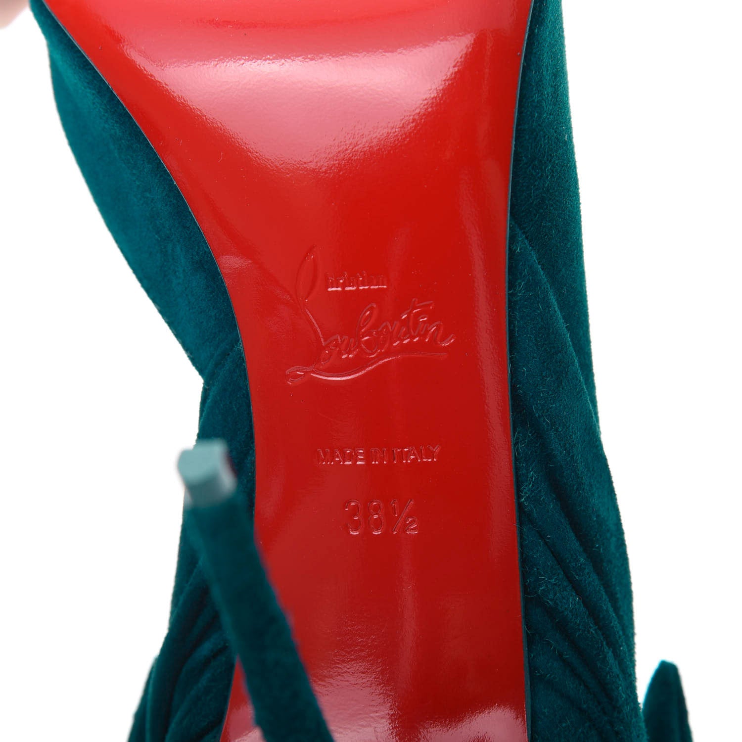 Christian Louboutin Suede Rabakate 100 Pumps 38.5 8 of 13