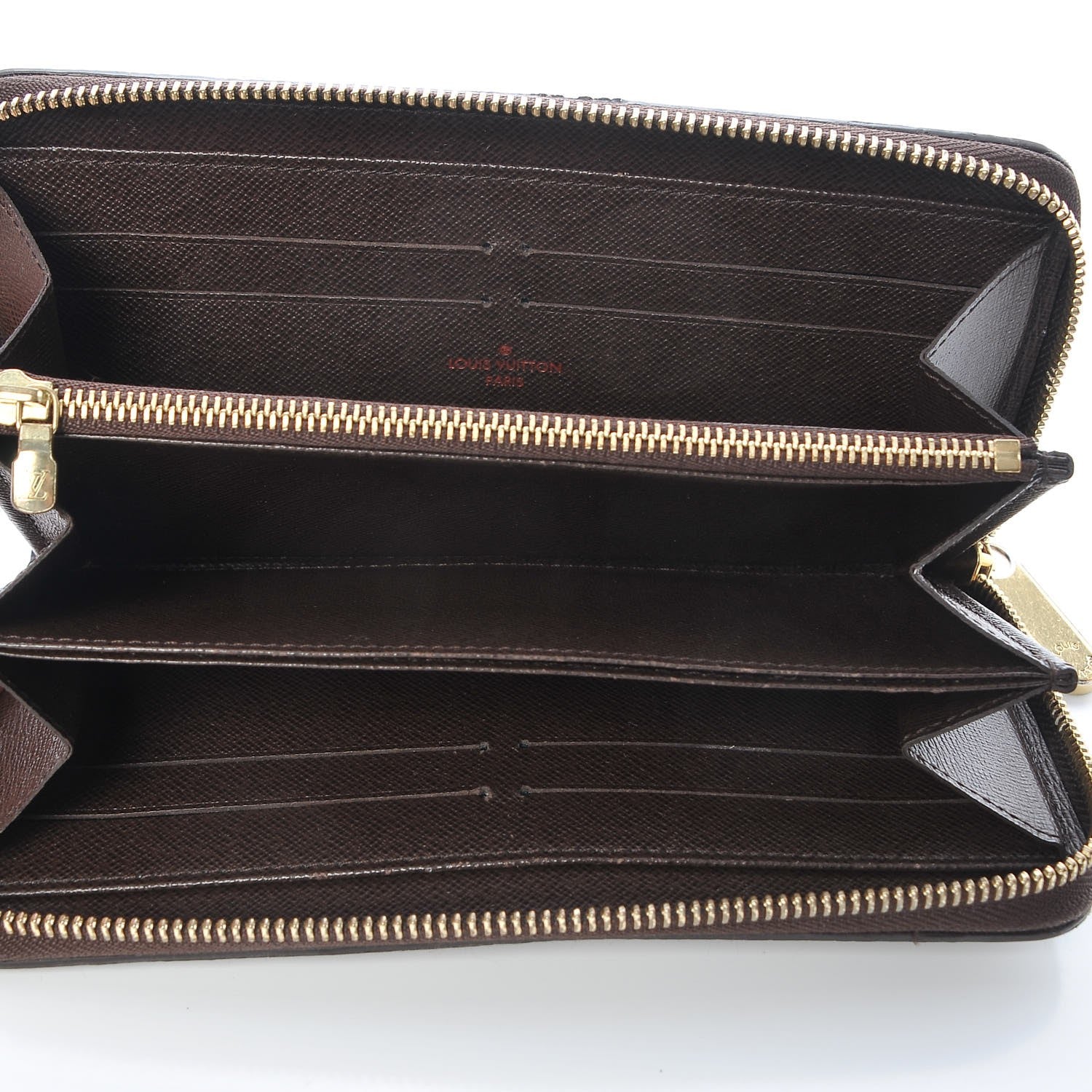 Louis Vuitton Damier Ebene Zippy Wallet 5 of 10