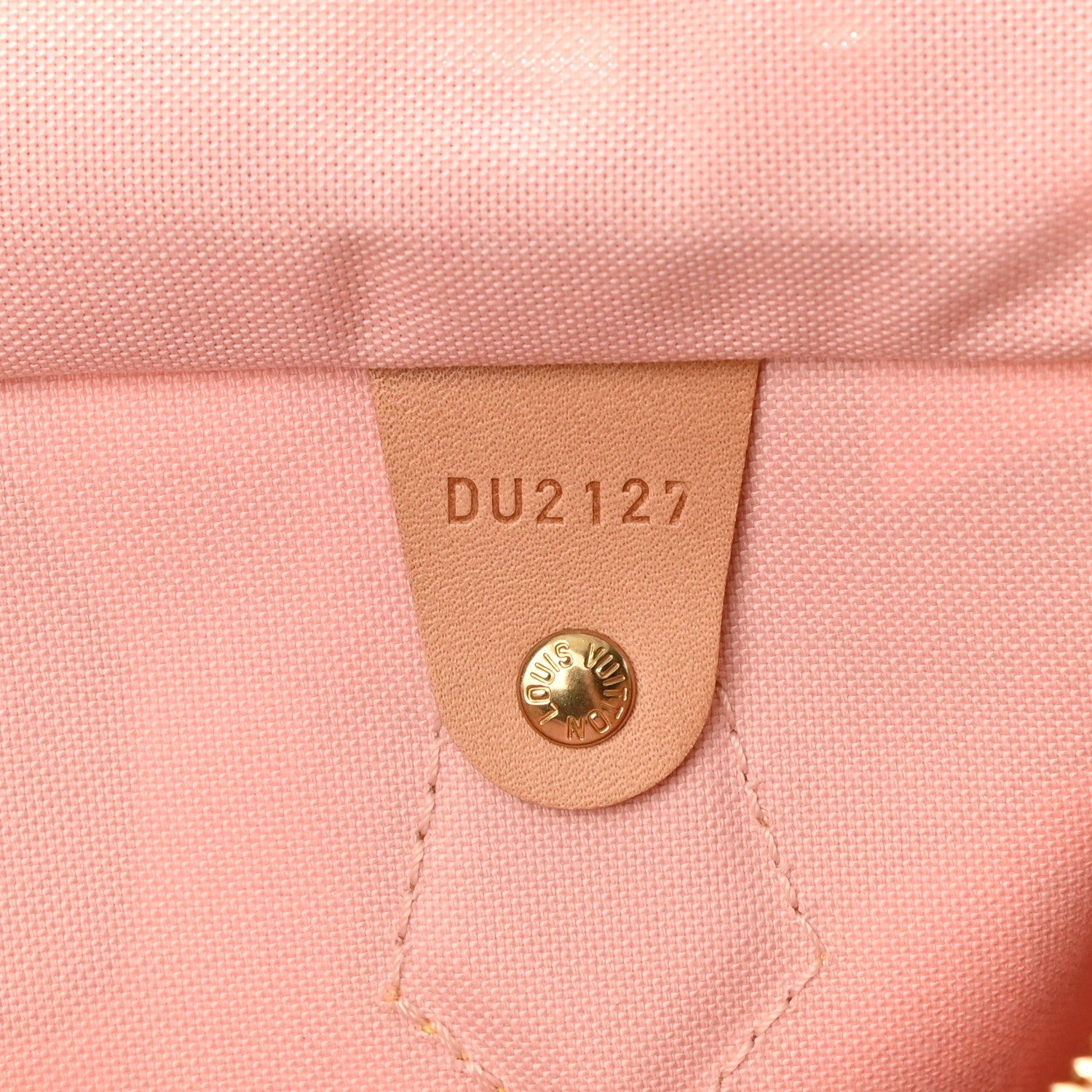 Louis Vuitton Damier Azur Tahitienne Speedy Bandouliere 30 Rose Ballerine 7 of 8