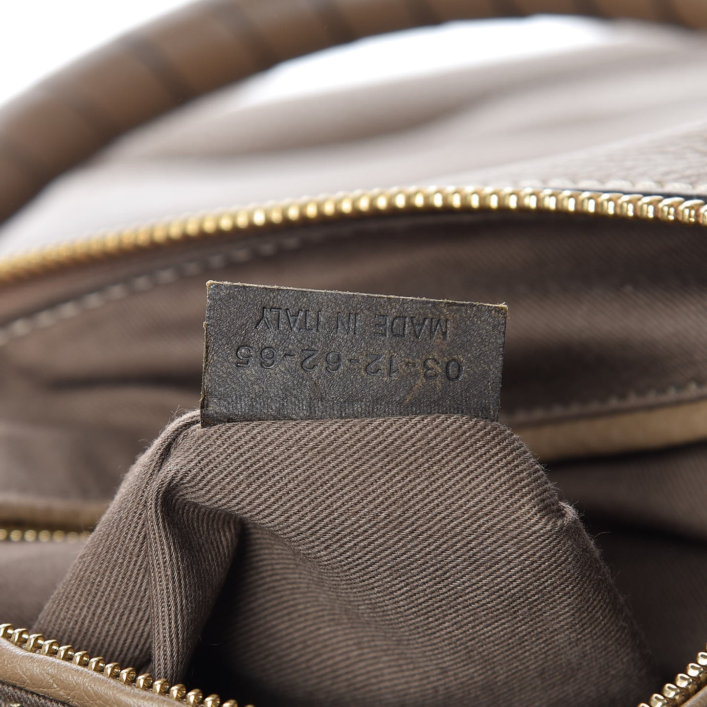Calfskin Large Marcie Satchel Nut
