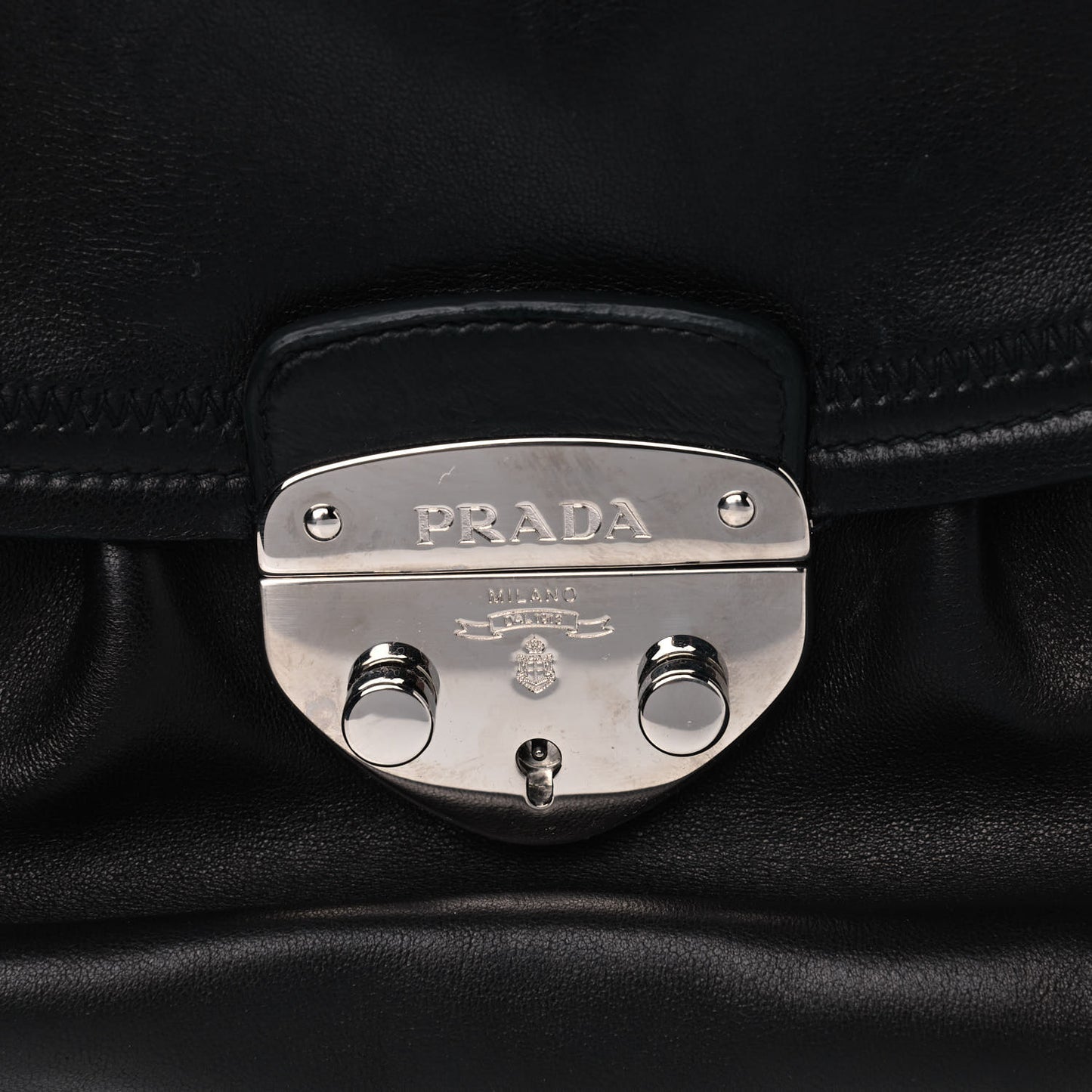 Nappa Sport Shoulder Bag Black