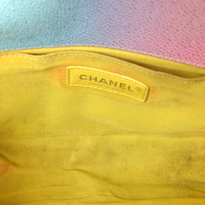 Chanel Caviar Quilted Medium Cuba Rainbow Boy Flap Multicolor Rainbow Boy Flap Multicolor 5 of 12