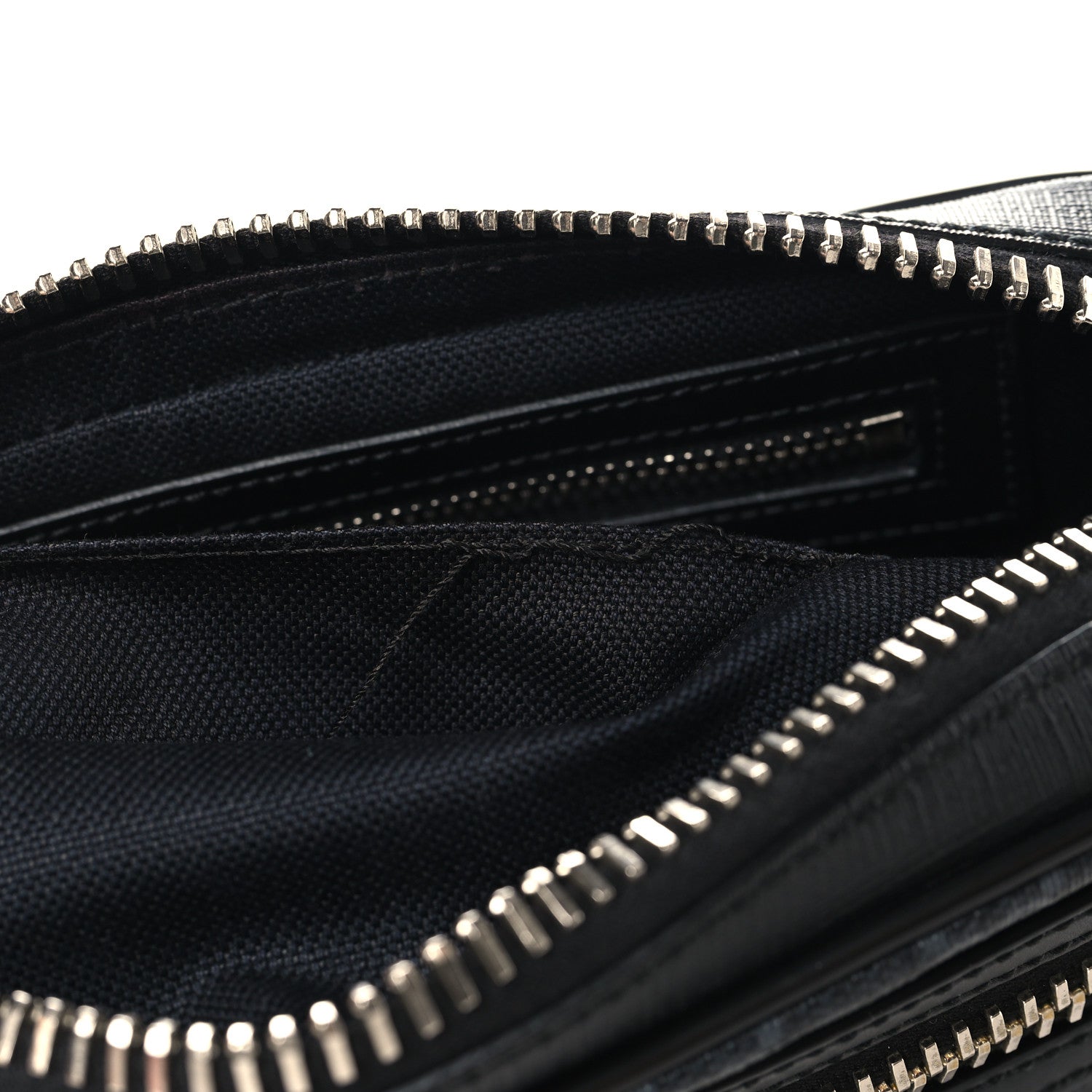 Gucci Soft GG Supreme Monogram Web Belt Bag Black Grey 11 of 11