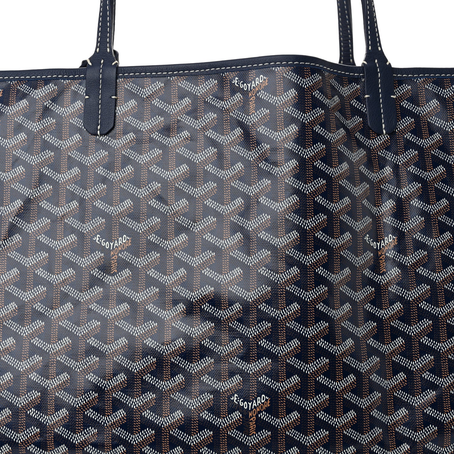 Goyard Goyardine Saint Louis GM Navy 9 of 11