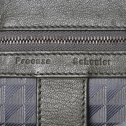 Proenza Schouler Lambskin Medium PS1 Satchel Military 6 of 8