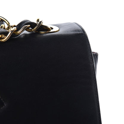 Chanel Lambskin Quilted XL Jumbo Single Flap Black 28 of 28