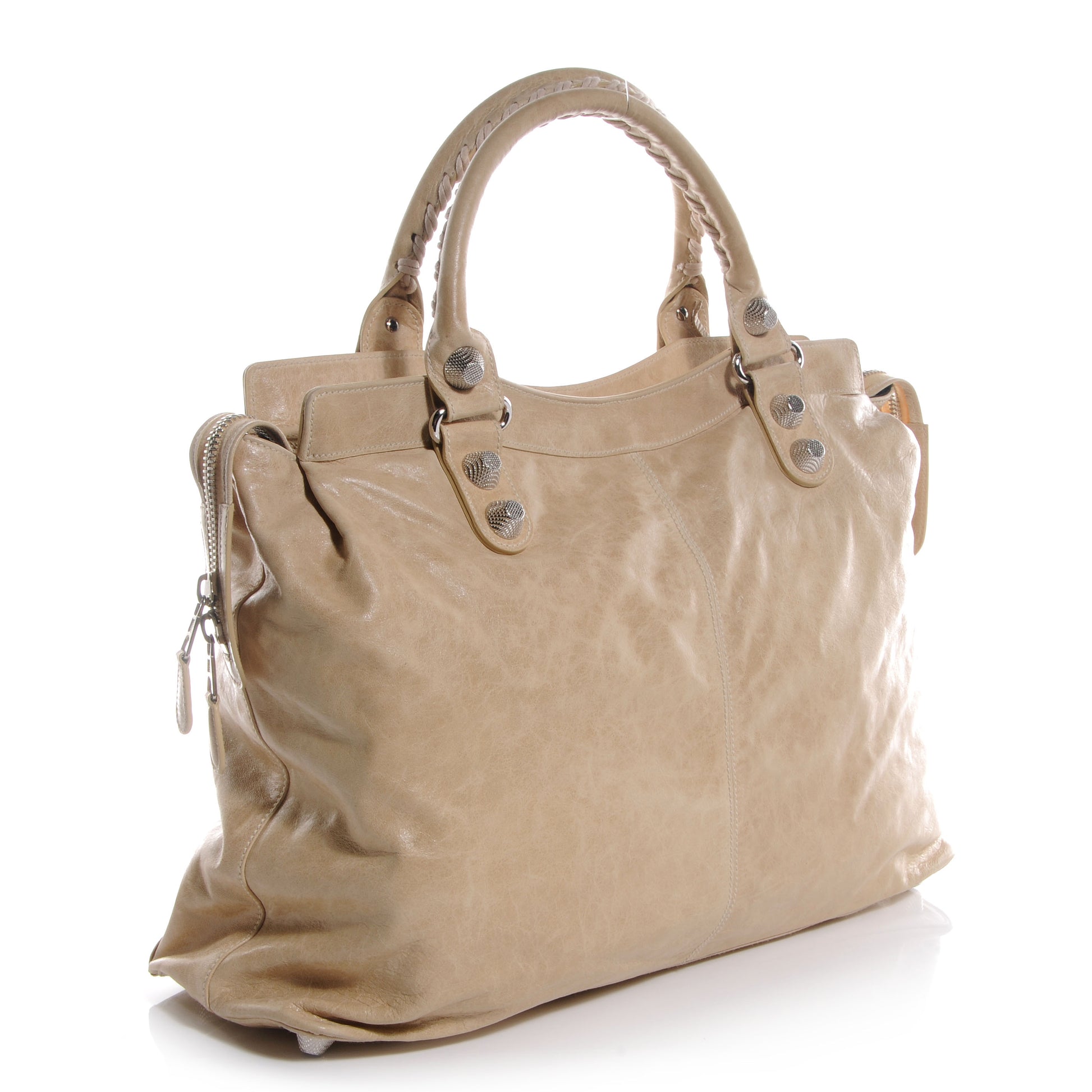 Balenciaga Agneau Giant 21 Silver Hardware RTT Sahara 3 of 8
