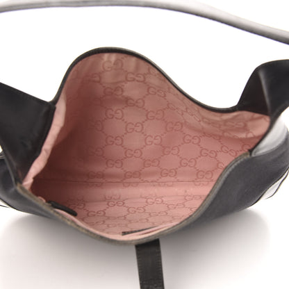Gucci Canvas Jackie O Hobo Black 5 of 13