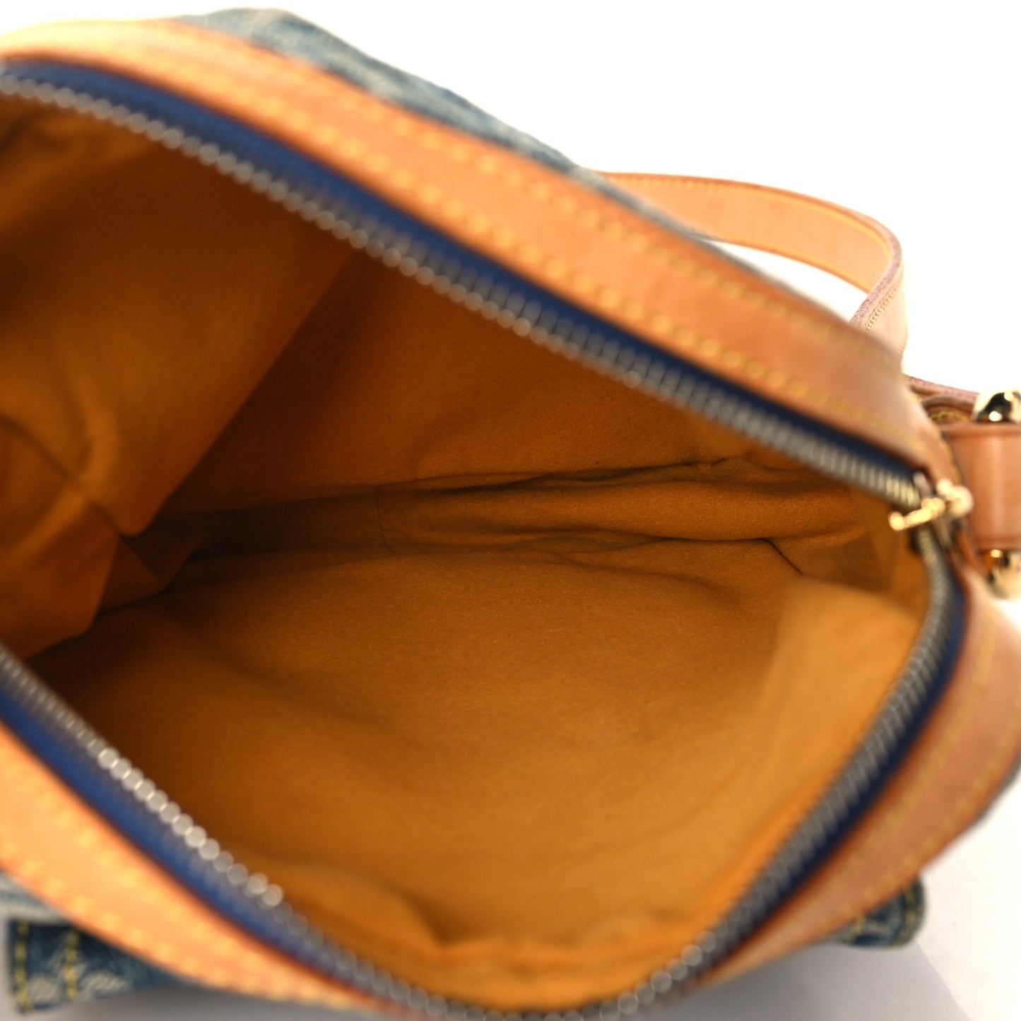 Denim Camera Bag Blue