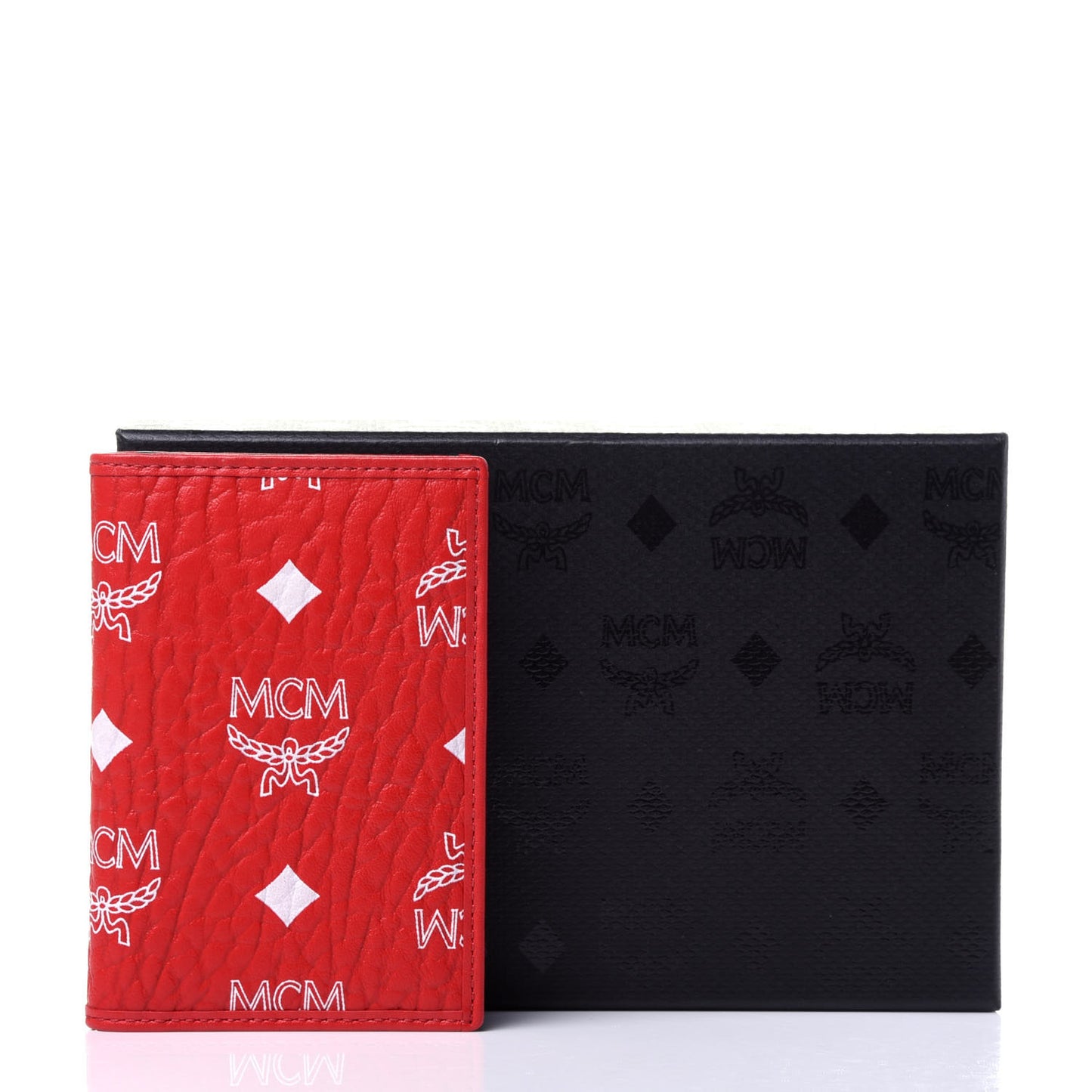 Visetos Mini Bi-Fold Card Wallet Red