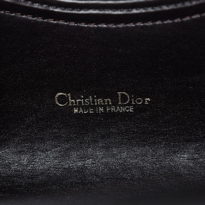 Christian Dior Monogram Fold Over Clutch Brown 6 of 12