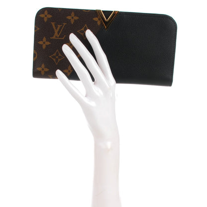 Louis Vuitton Monogram Monogram Kimono Wallet Black 2 of 7