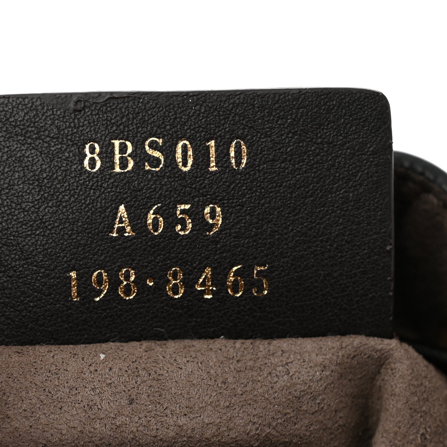 Vitello Liberty F is Fendi Bi-Color FF 1974 Embossed Mini Mon Tresor Bucket Bag Maya Black