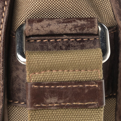 Prada Jacquard Logo Messenger Corda Moro 15 of 19