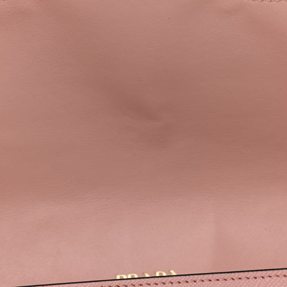 Prada Saffiano Flap Shoulder Bag Orchidea 11 of 11