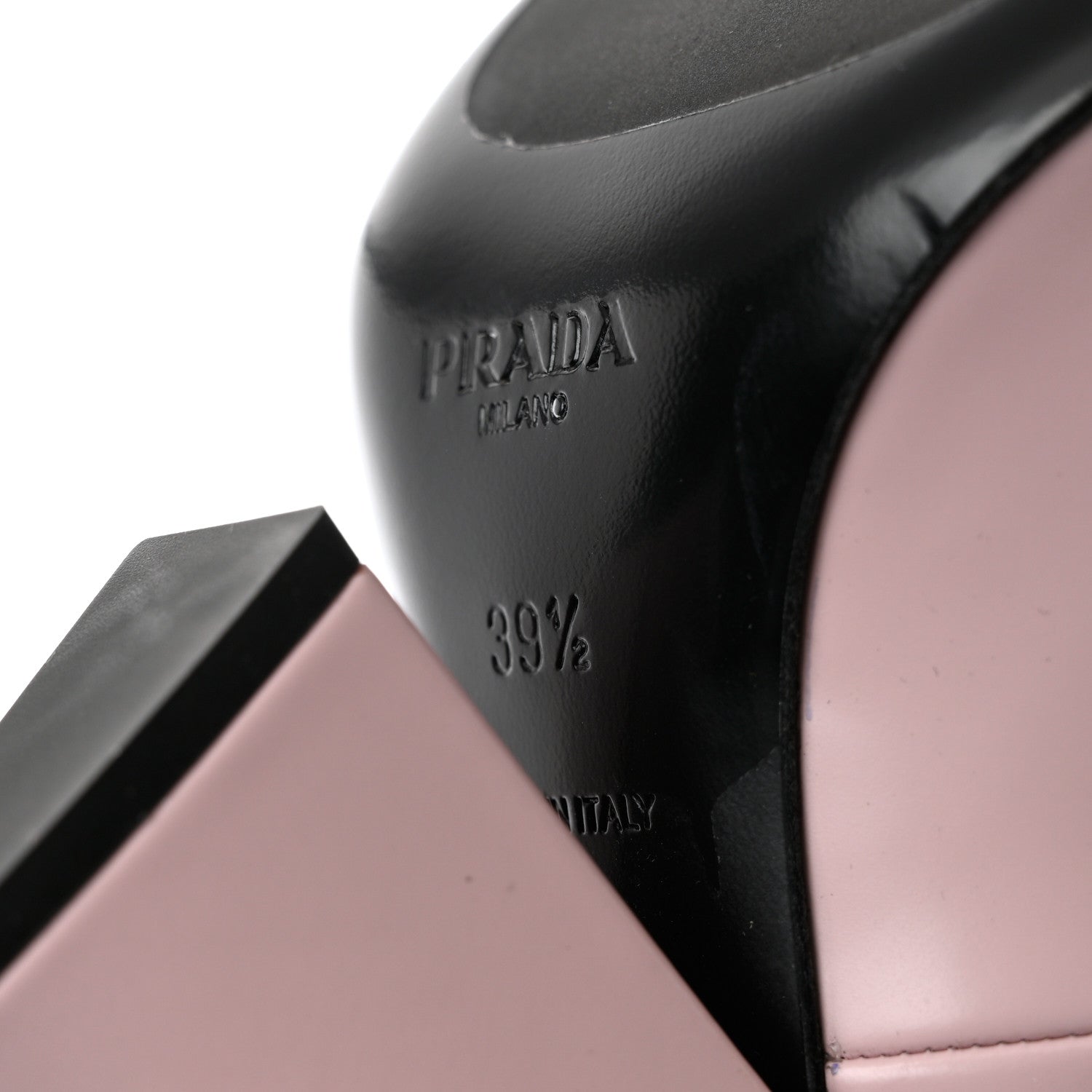 Prada Spazzolato Modellerie Mary Jane 95mm Pumps 39.5 Alabastro 7 of 13