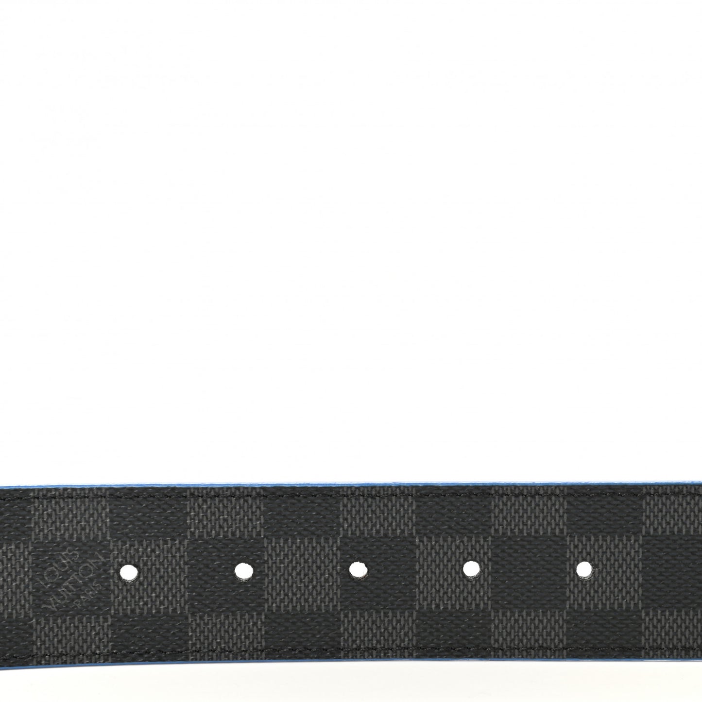 Damier Graphite 40mm LV Initiales Belt 95 38