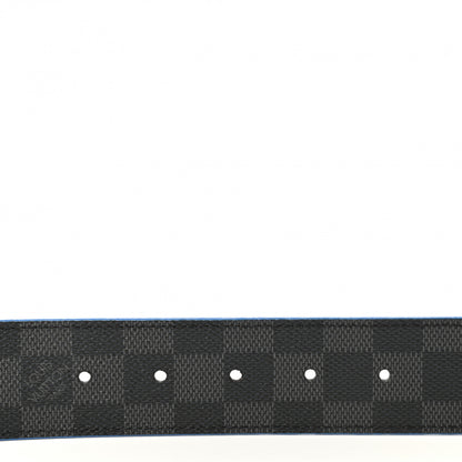 Louis Vuitton Damier Graphite 40mm LV Initiales Belt 95 38 4 of 6