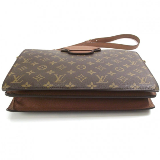 Louis Vuitton Vintage Courcelles Monogram Bag Shoulder 5 of 9