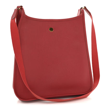 Hermes Courchevel Vespa PM Rouge Vif 3 of 12