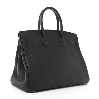 Hermes Togo Birkin 35 Black 3 of 12