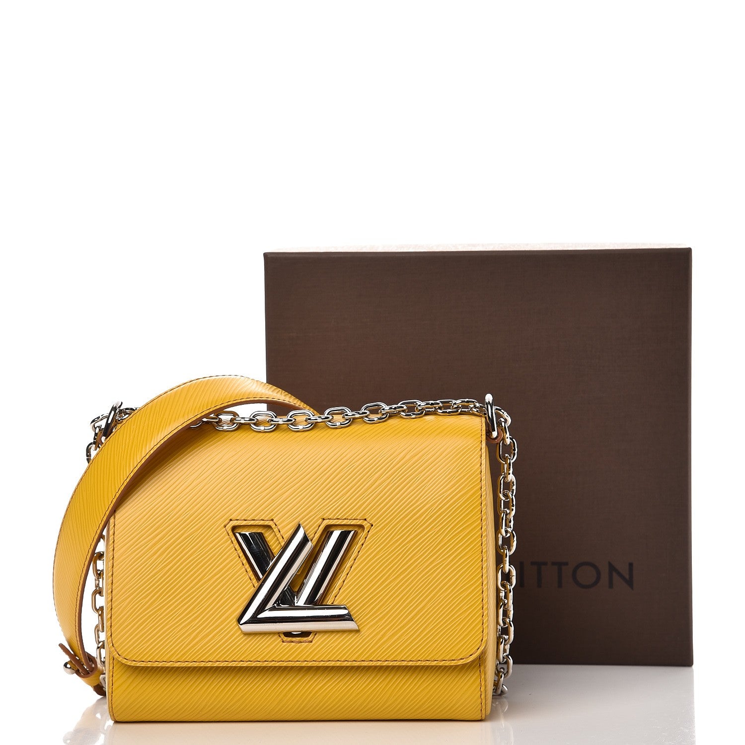 Louis Vuitton Epi Twist Shoulder Bag PM Jonquille 10 of 10