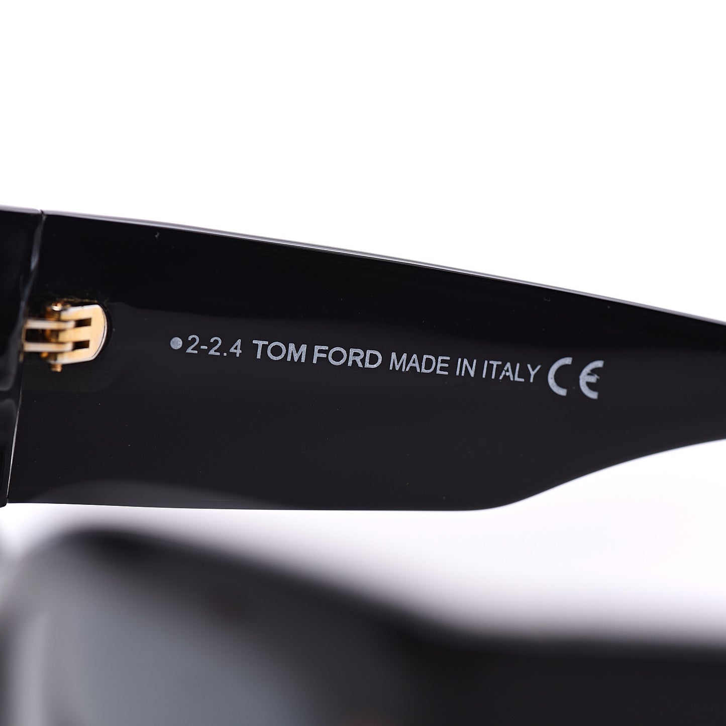 Acetate Anoushka Cat Eye Sunglasses TF371 Black