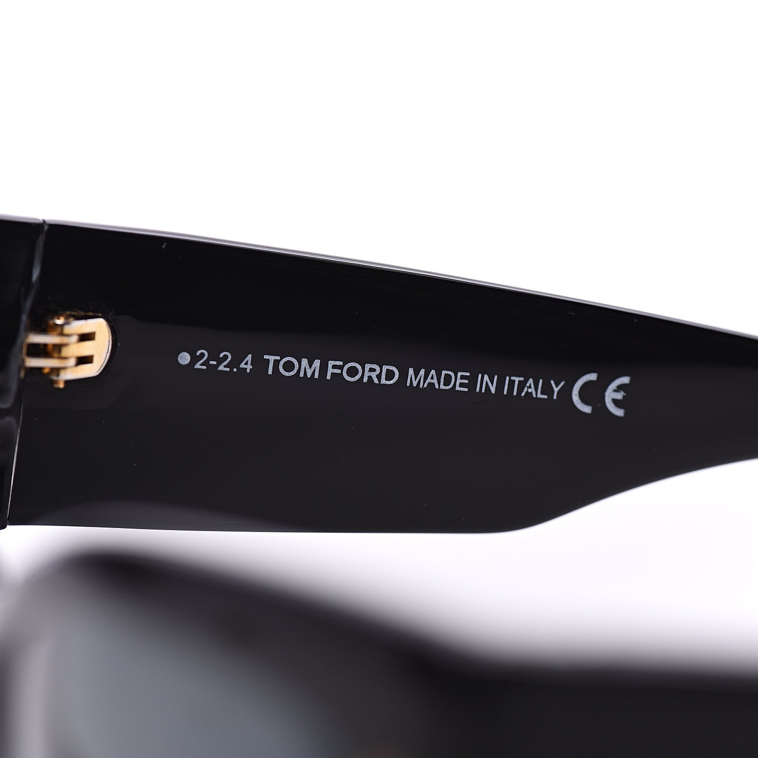 Tom Ford Acetate Anoushka Cat Eye Sunglasses TF371 Black 6 of 8