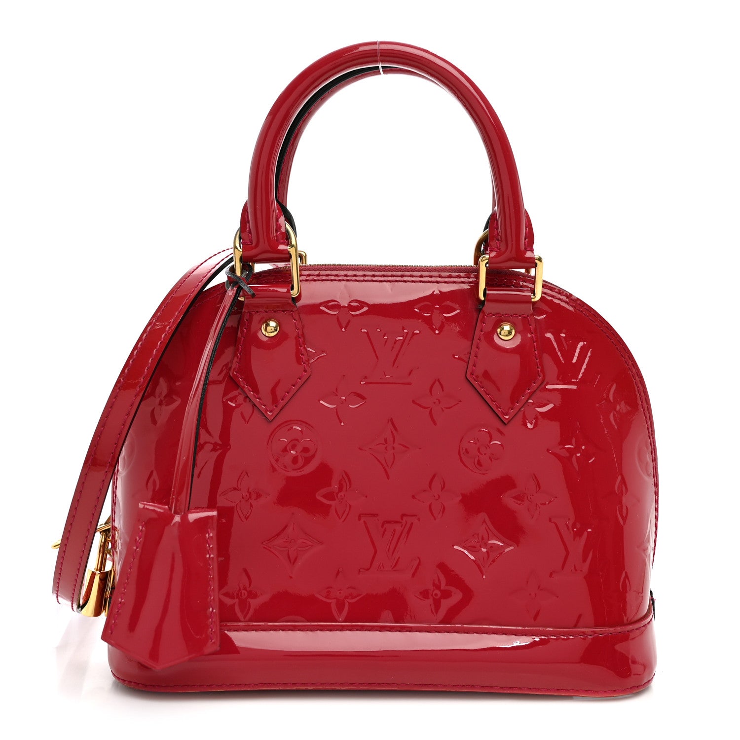 Louis Vuitton Vernis Alma BB Rose Indien 1 of 9