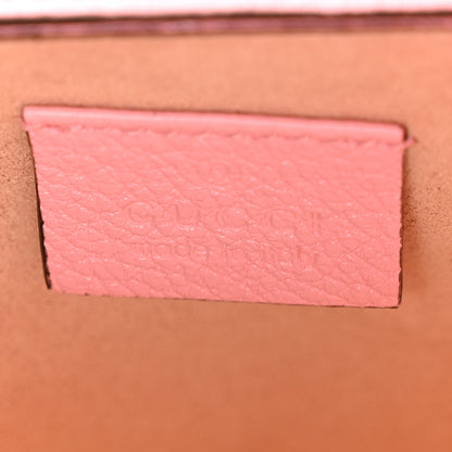 Gucci Wonka Grain Calfskin Mini Diana Tote Bag Wild Rose Fuxia Fluo 5 of 9
