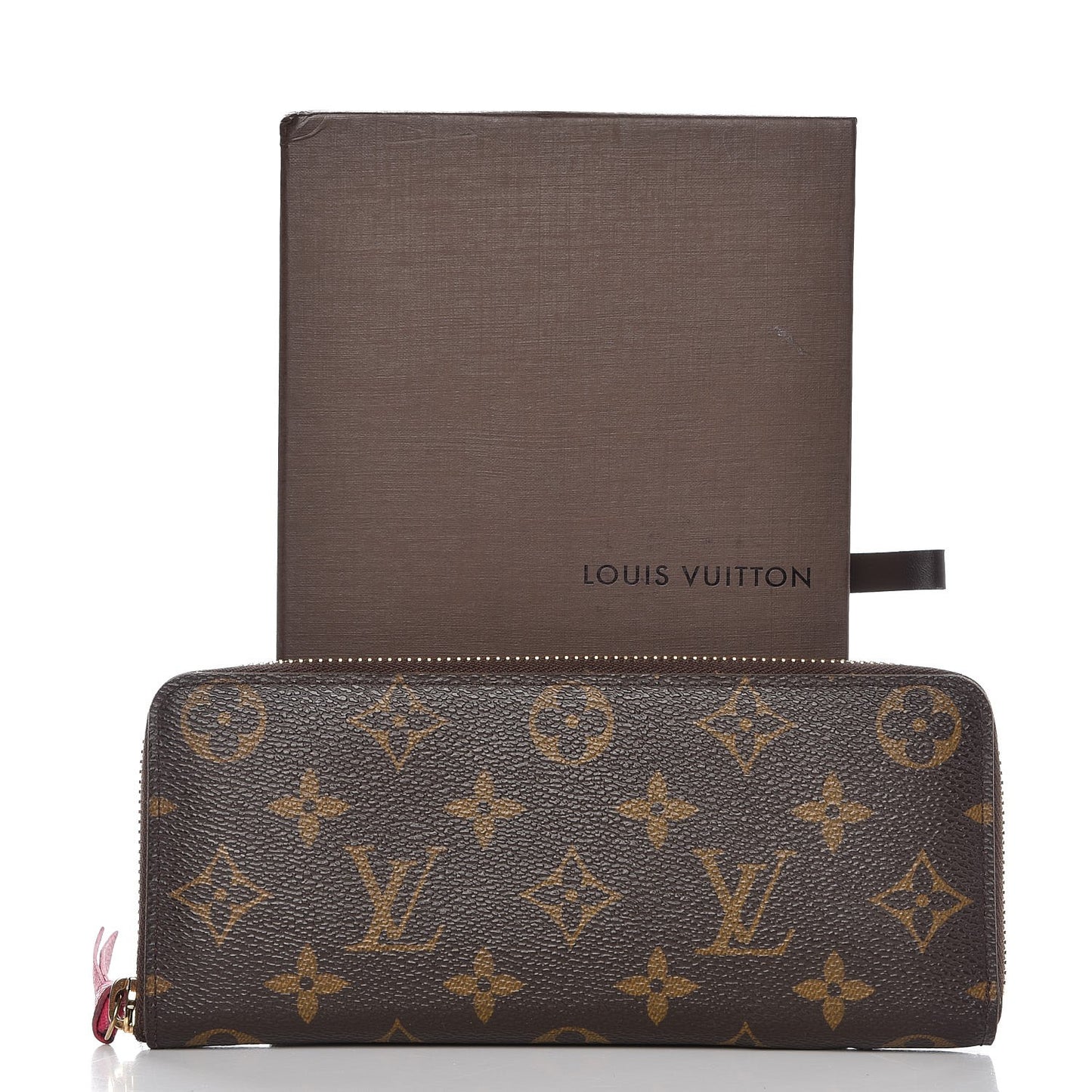 Monogram Clemence Wallet Hot Pink