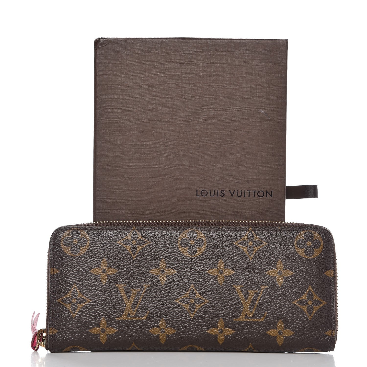 Louis Vuitton Monogram Clemence Wallet Hot Pink 10 of 10