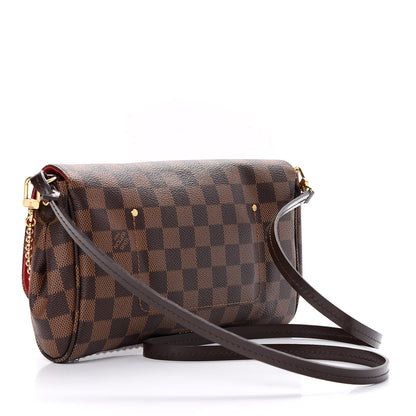 Louis Vuitton Damier Ebene Favorite MM 4 of 12