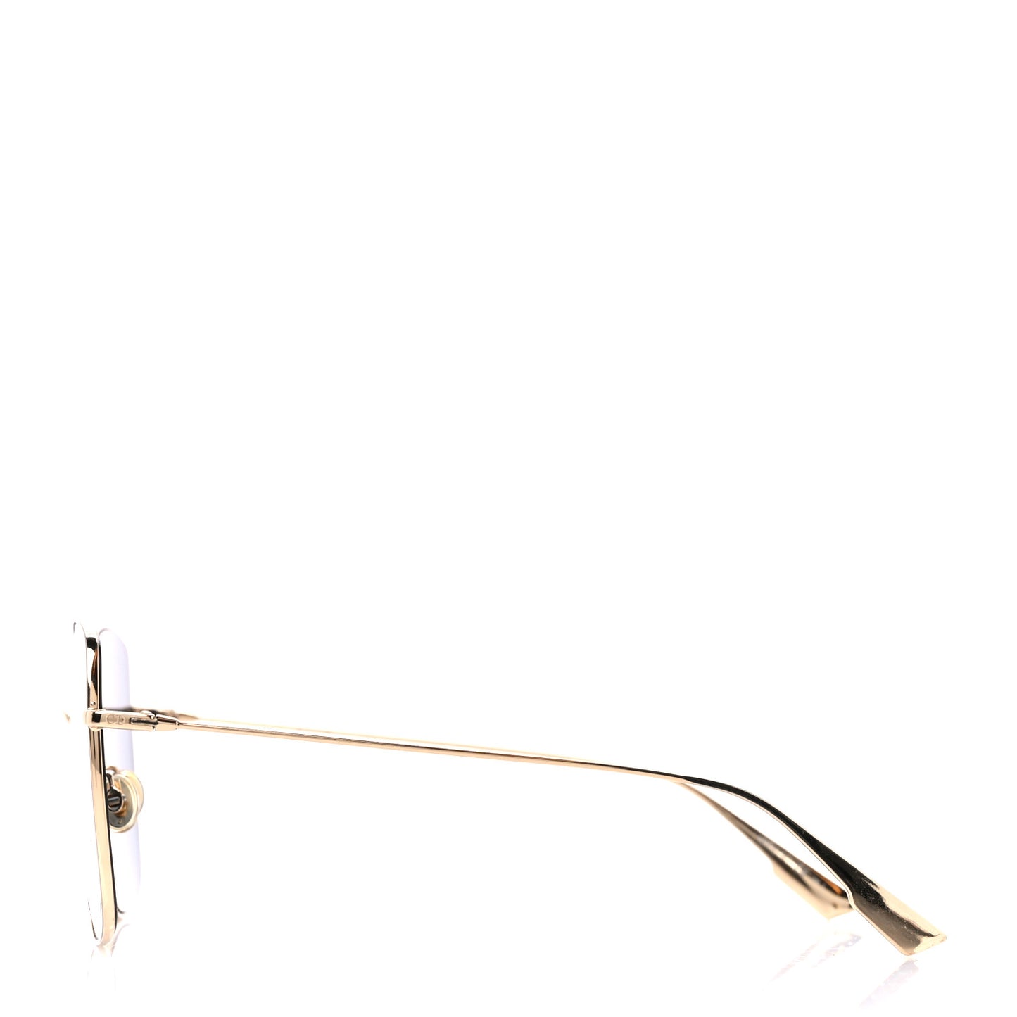 Metal Stellaire 1 Square Sunglasses Gold