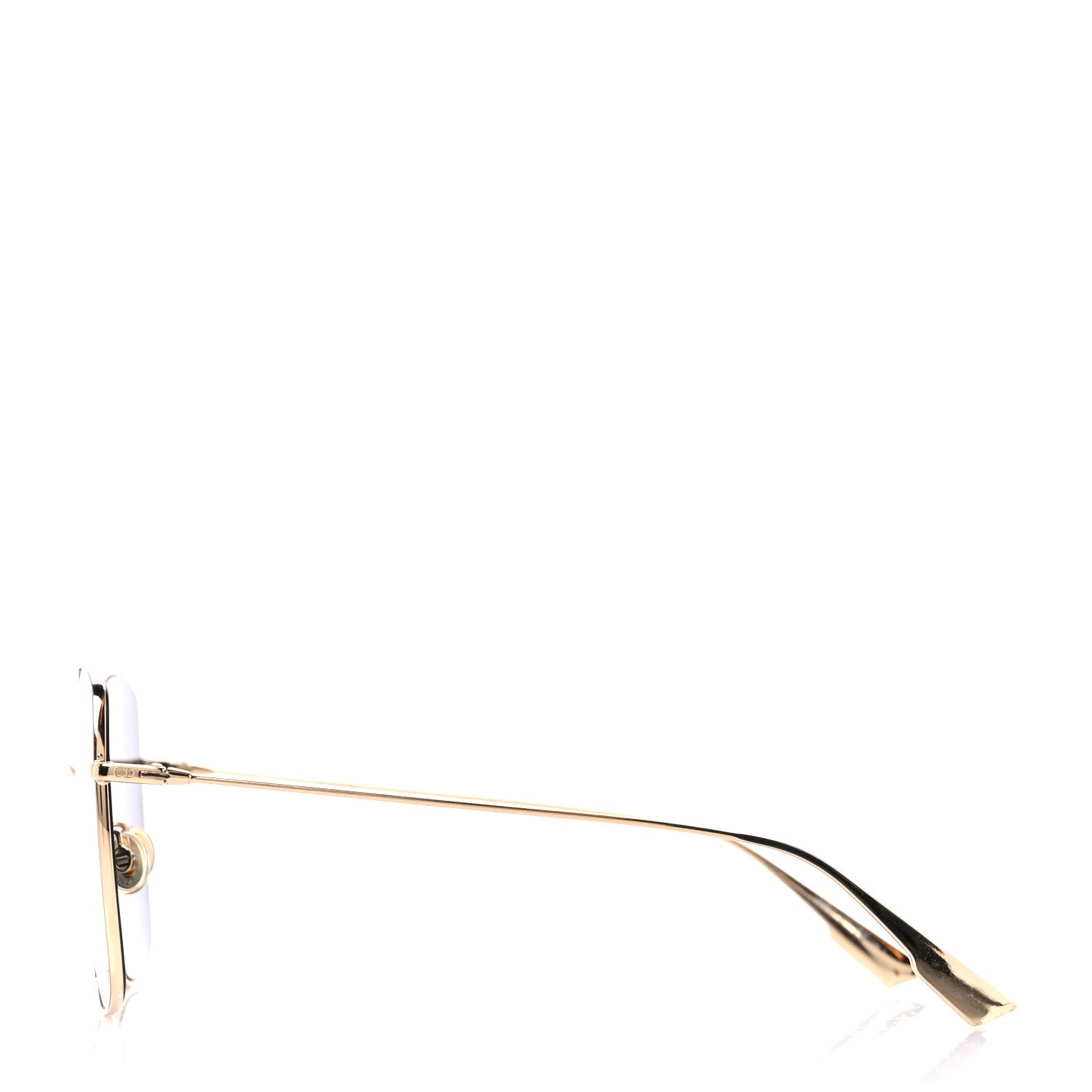 Christian Dior Metal Stellaire 1 Square Sunglasses Gold 3 of 9