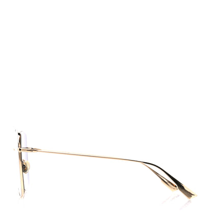 Christian Dior Metal Stellaire 1 Square Sunglasses Gold 3 of 9