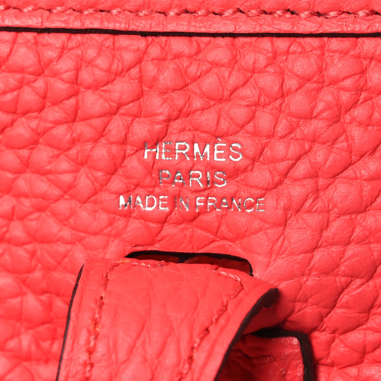 Hermes Taurillon Clemence Evelyne TPM Rose Jaipur 6 of 13