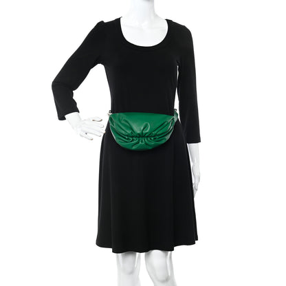 Bottega Veneta Nappa The Belt Chain Pouch Racing Green 2 of 16