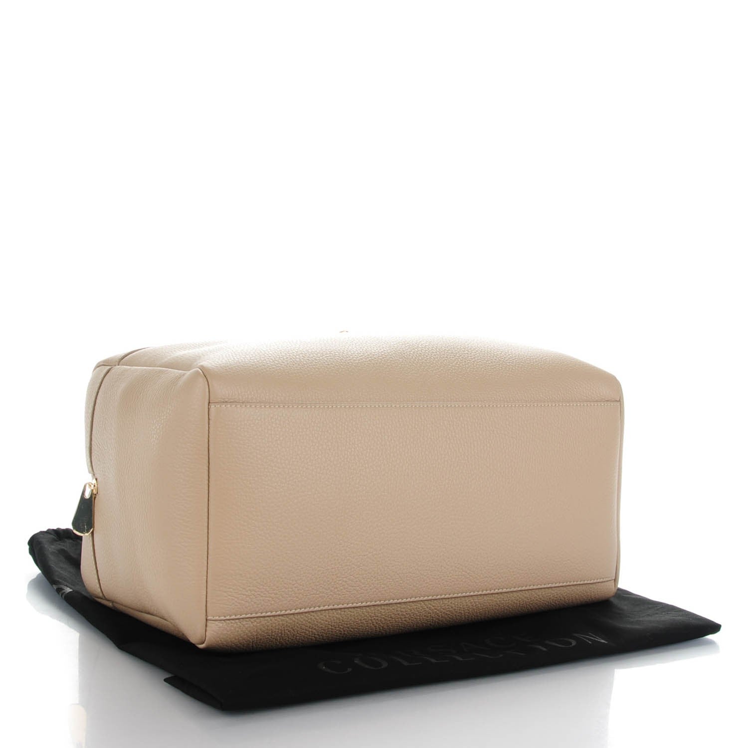 Versace Vitello Boxy Satchel Sand 4 of 6