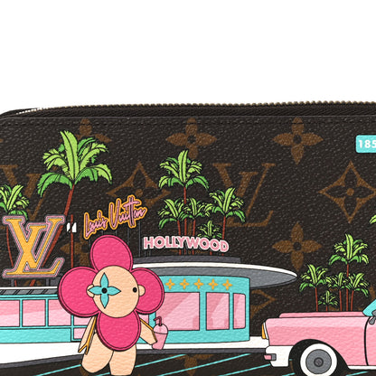 Louis Vuitton Monogram 2021 Christmas Animation Hollywood Zippy Wallet 7 of 9