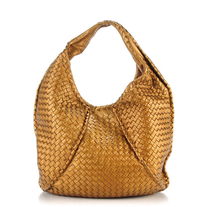 Bottega Veneta Cervo Intrecciato Large Simple Hobo New Bronze 1 of 7