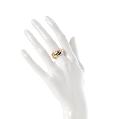 Cartier 18K Pink Yellow White Gold Large Trinity Ring 49 4.75 2 of 4